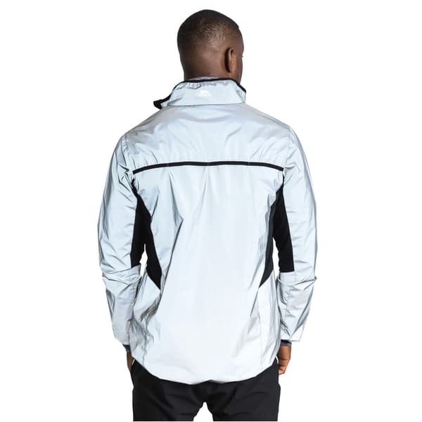 Trespass Mens Zig Reflective Active Jacket XXL Silver Reflectiv Silver Reflective XXL