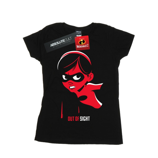 Disney Womens/Ladies Incredibles 2 Incredible Girl Cotton T-Shi Black S