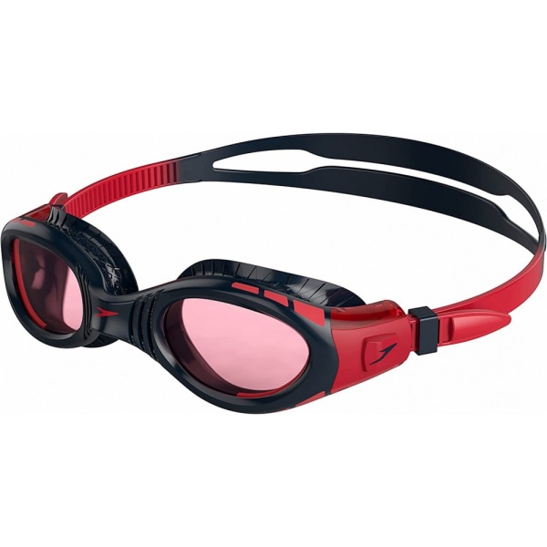 Speedo barn/barn Futura Flexiseal Biofuse simglasögon Navy/Red One Size