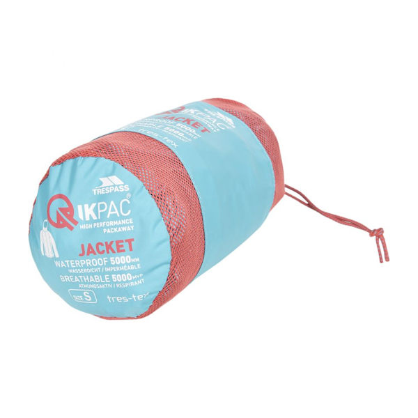 Trespass Unisex Vuxen Qikpac Vattentät Jacka XS Aquatic Aquatic XS