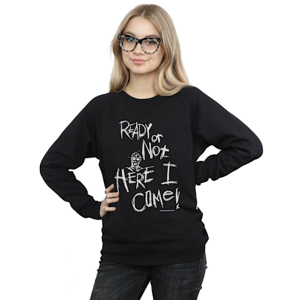 A Nightmare On Elm Street Dam/Damer Redo Eller Inte Sweatshirt Black L