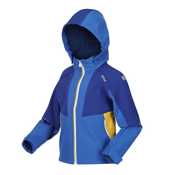 Regatta Haydenbury Softshelljacka för barn 9-10 år Strong Blue/New Royal 9-10 Years