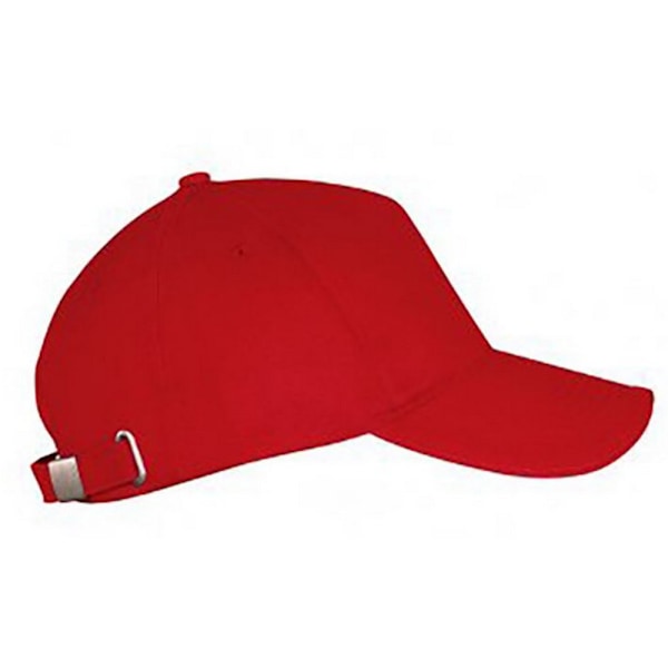 SOLS Unisex Long Beach Cap One Size Röd Red One Size