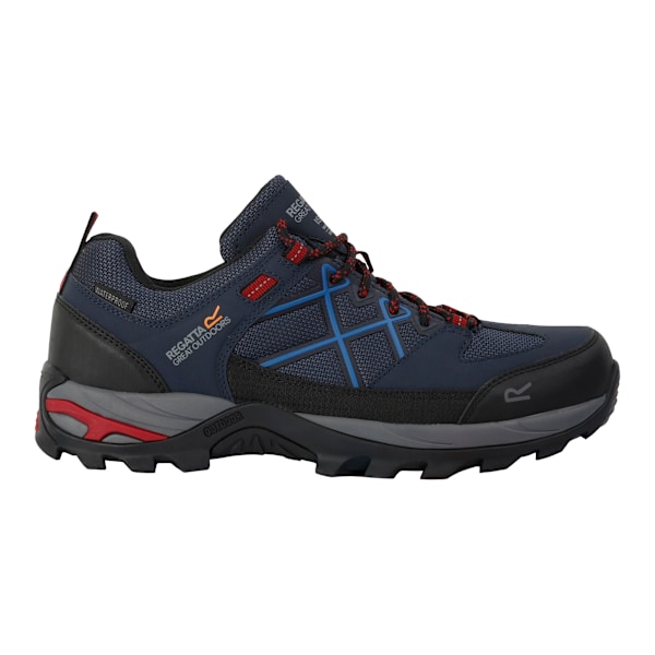 Regatta Samaris III Låga Vandringsskor för Män 6.5 UK Navy/Rio Red Navy/Rio Red 6.5 UK