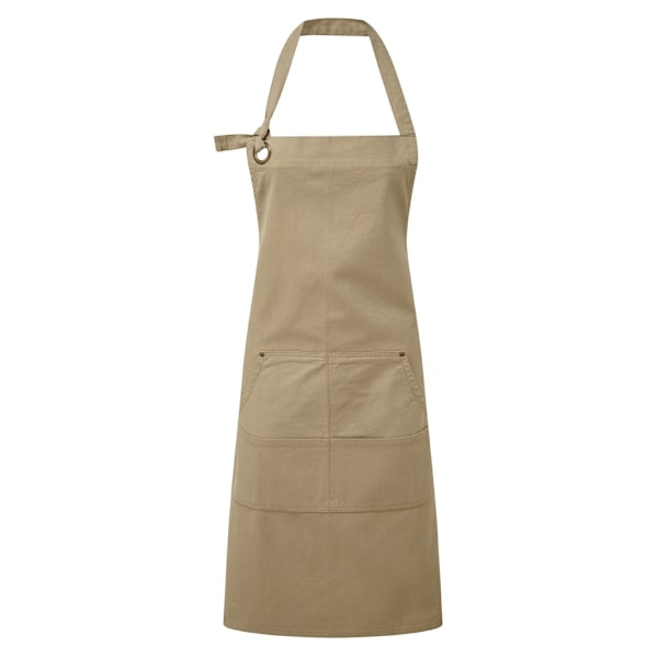 Premier Calibre Heavy Canvas Fickförkläde One Size Khaki Khaki One Size