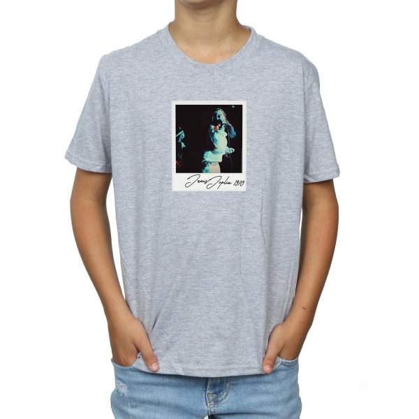 Janis Joplin Boys Memories 1970 T-shirt 9-11 år Sports Grey Sports Grey 9-11 Years