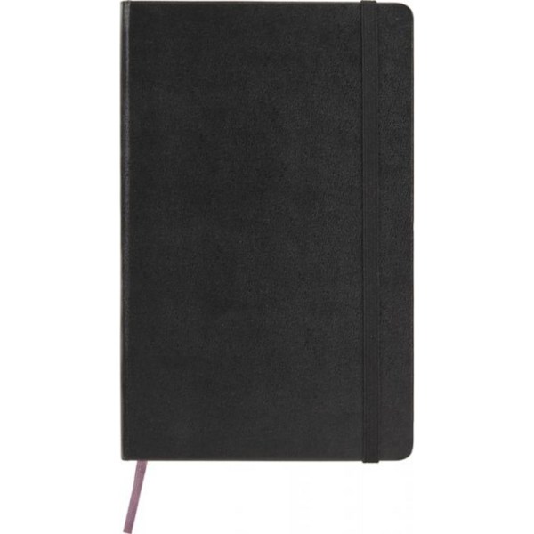 Moleskine Classic L Hårdpärm Rutigt Anteckningsblock En Storlek Solid Solid Black One Size