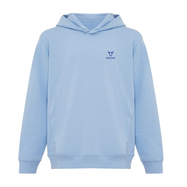 Iqoniq Barn/Barn Yengo Återvunnen Bomull Sidoficka Hoodie Sky Blue 11-12 Years