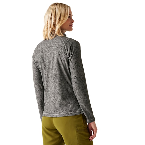 Regatta Great Outdoors Montes Halvzippade Fleece-tröja för Kvinnor Dark Light Steel 14 UK