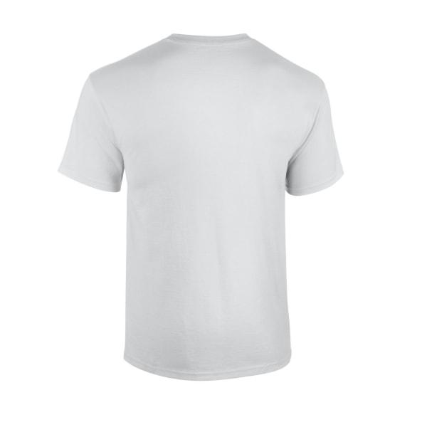Gildan Unisex Vuxen T-shirt i bomull XL Vit White XL