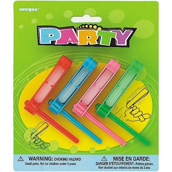 Unik festlig vanlig ljudgenerator (4-pack) En storlek Flerfärgad Multicoloured One Size