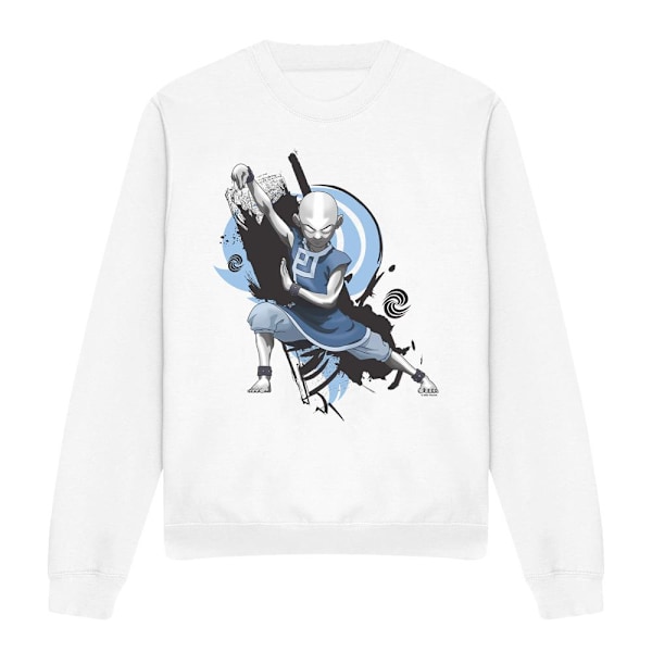 Avatar: The Last Airbender Unisex Vuxen Energybending Aang Tröja White S
