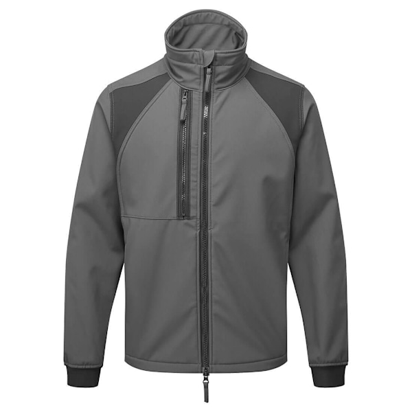 Portwest WX2 Eco 2-lagers Softshelljacka för män M Metallgrå Metal Grey M