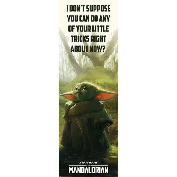 Star Wars: The Mandalorian Special Tricks Poster One Size Grön Green/White/Red One Size