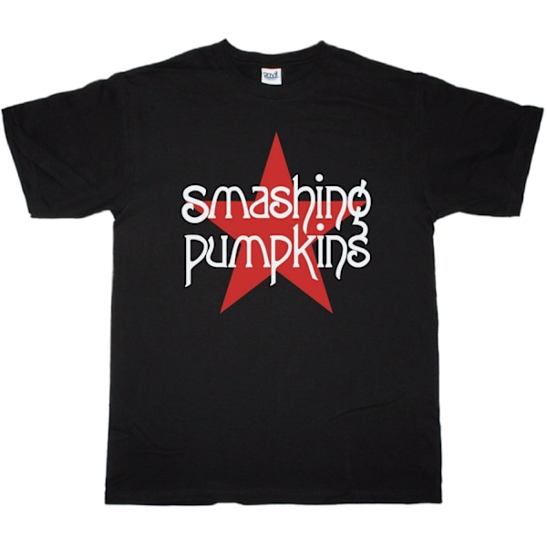 The Smashing Pumpkins Unisex Adult Logo Bomull T-shirt XXL Svart Black XXL