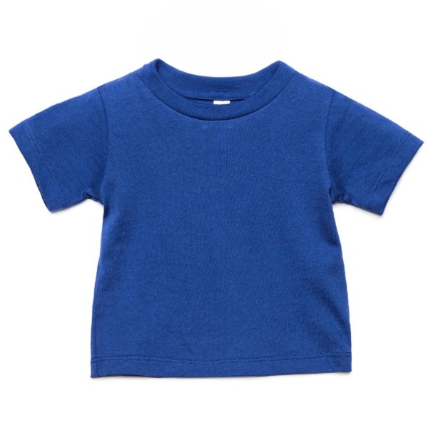 Bella + Canvas Baby Jersey T-shirt 18-24 månader True Royal True Royal 18-24 Months