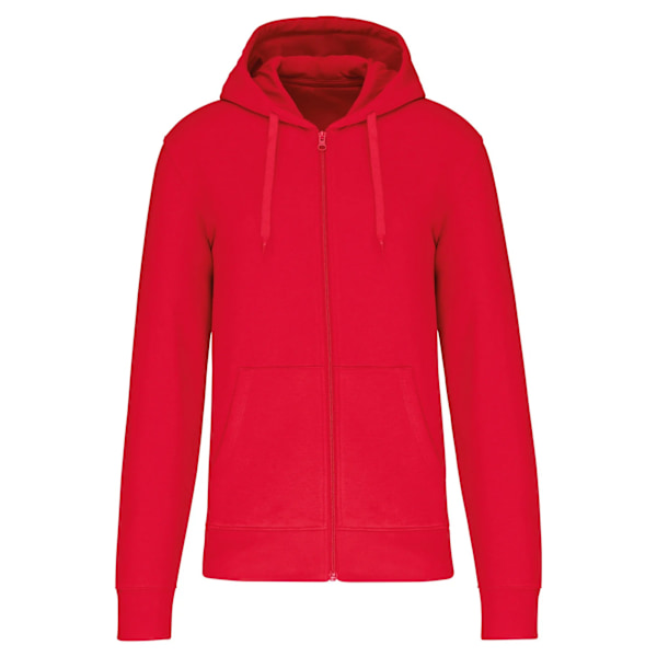 Kariban Eco-vänlig Full Zip Hoodie för Herr 3XL Röd Red 3XL