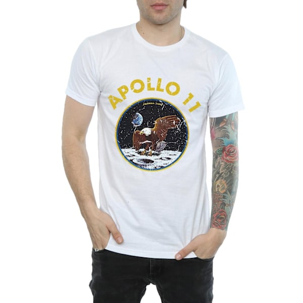 NASA Classic Apollo 11 bomull T-shirt XL vit White XL