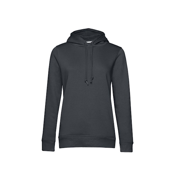 B&C Dam/Dam Organic Hoodie S Asfalt Asphalt S