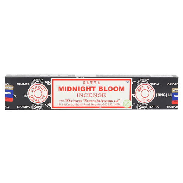 Satya Midnight Bloom Rökelsepinnar (Förpackning med 120) One Size Svart Black/White One Size