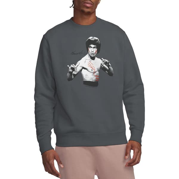 Bruce Lee Unisex Vuxen Final Confrontation Sweatshirt M Charcoa Charcoal M