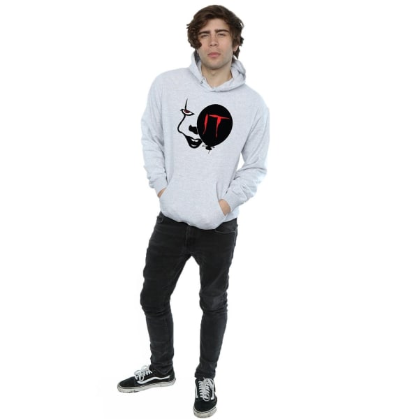 It Herr Pennywise Smile Hoodie S Sports Grey Sports Grey S