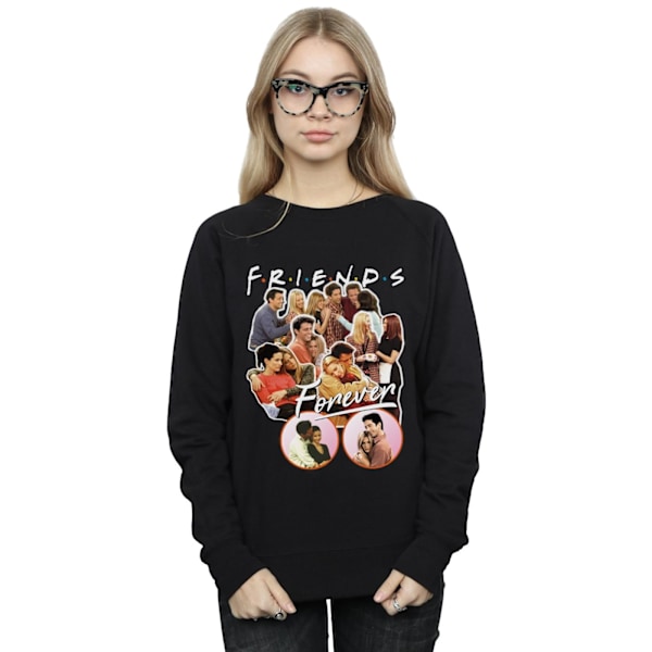 Friends Dam/Damer Forever Collage Sweatshirt M Svart Black M