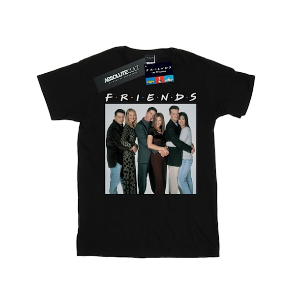 Friends Boys Group Photo Hugs T-shirt 5-6 år Svart Black 5-6 Years