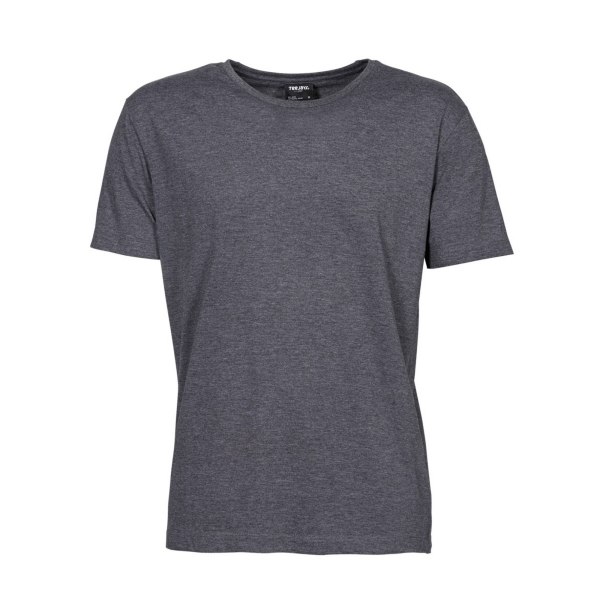 Tee Jays Mens Urban Kortärmad Melange T-Shirt 3XL Svart Mela Black Melange 3XL