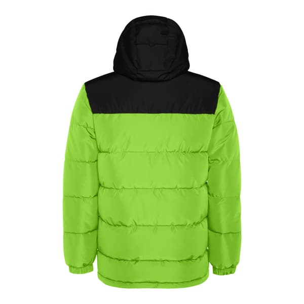 Roly Unisex Vuxen Tallin Isolerad Jacka XXL Lime/Solid Svart Lime/Solid Black XXL