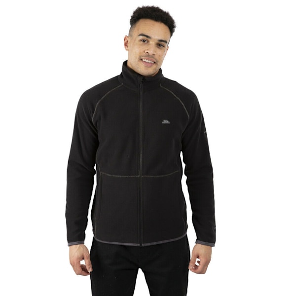 Trespass Faxfleet Fleecejacka för herr 4XL Svart Black 4XL