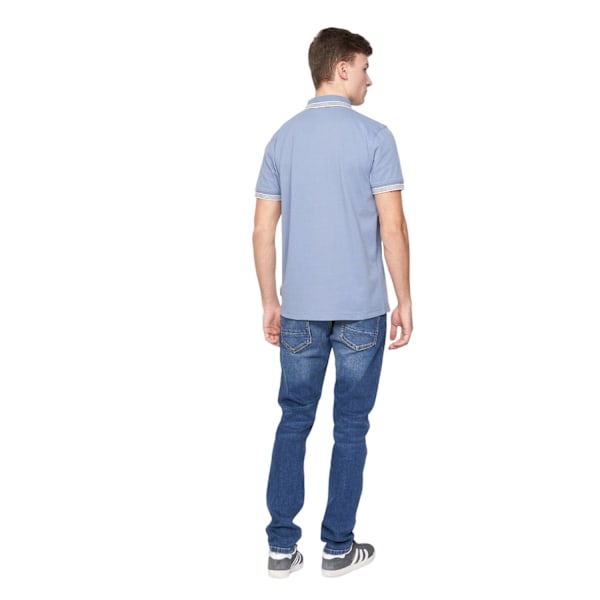 Duck and Cover Mens Keyaan Polo Shirt L Blå Blue L