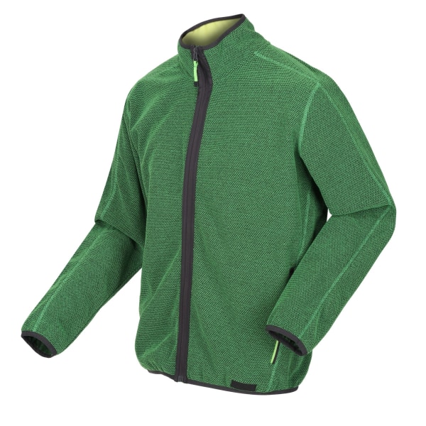 Regatta Mens Kinwood Full Zip Fleece Jacket 3XL Field Green/Jas Field Green/Jasmine Green 3XL
