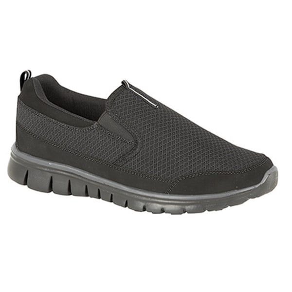 Dek Superlight Vuxna/Unisex Neptune Slip On Tränare 10 UK Bla Black 10 UK