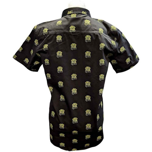 Queen Unisex Vuxen All-Over Print Skjorta XL Svart Black XL