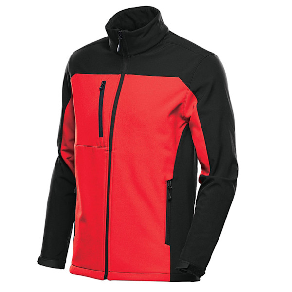Stormtech Cascades Soft Shell-jacka för män 3XL röd/svart Red/Black 3XL