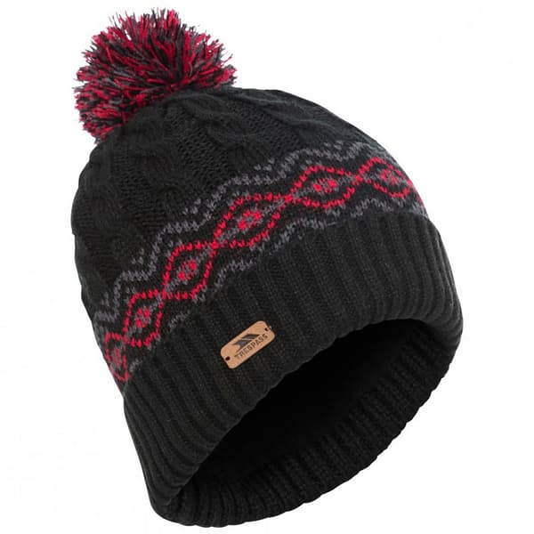 Trespass herr Andrews mössa One Size svart Black One Size