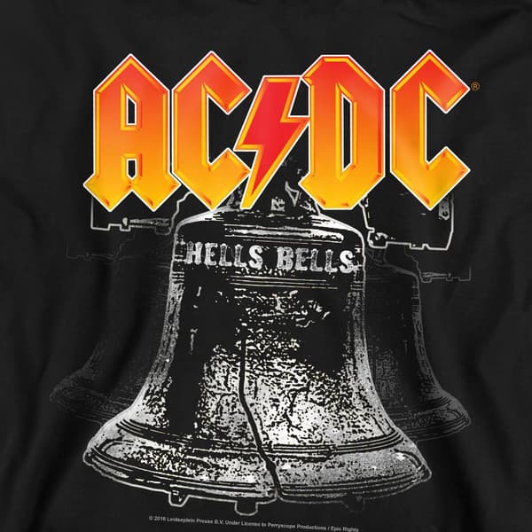 AC/DC Unisex Vuxen Hells Bells Sweatshirt M Svart Black M