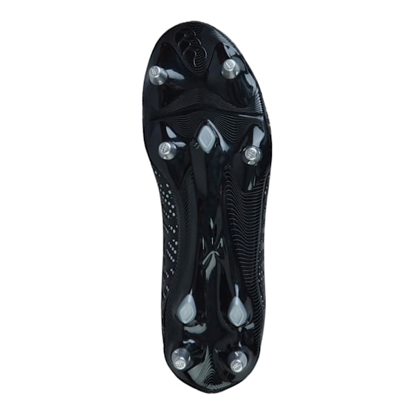 Canterbury Herr Speed Infinite Team 2025 Mjuka Underlag Rugby Sko Black/Silver 9 UK