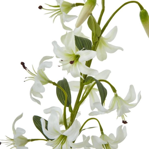 Hill Interiors Turk´s Cap Lily Spray Konstgjord Blomma One Size Green One Size