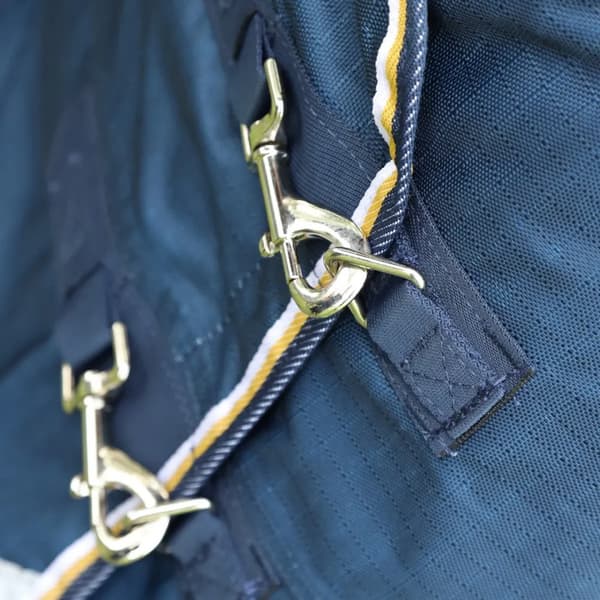 Highlander Plus Combo Neck Lite Hästtäcke 5´ Marinblå Navy 5´