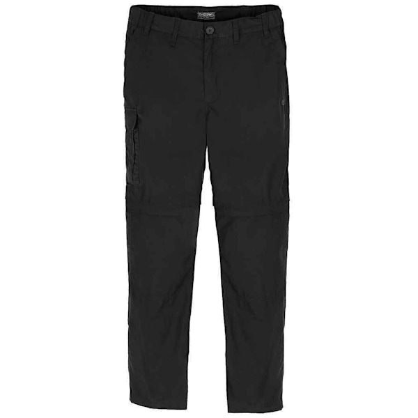 Craghoppers Herr Expert Kiwi Omvandlingsbara Cargobyxor 34R Svart Black 34R