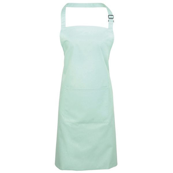 Premier Dam/Kvinnors Färger Bip Förkläde Med Ficka / Arbetskläder Aqua One Size