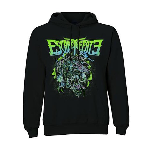Escape the Fate Unisex Vuxen Stressed Hoodie XXL Svart Black XXL