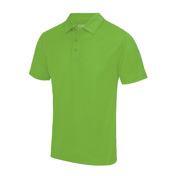 AWDis Just Cool Herr Plain Sports Polo Shirt M Lime Green Lime Green M