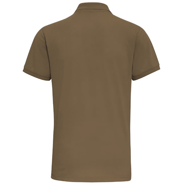 Asquith & Fox Herr Short Sleeve Performance Blend Polo Shirt L Slate L