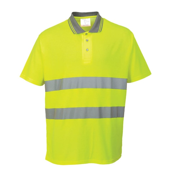 Portwest Hi-Vis Comfort Polo Shirt M Gul Yellow M