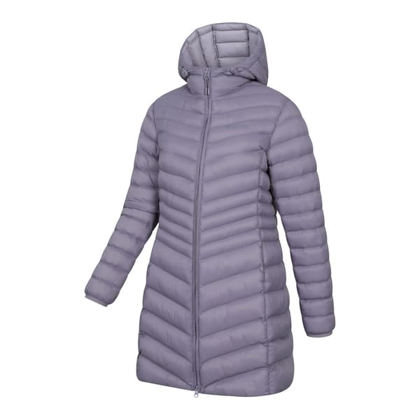 Mountain Warehouse Dam/Dam Florence Lång Vadderad Jacka 16 Dusky Purple 16 UK