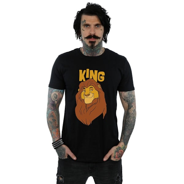 Disney Herr The Lion King Mufasa King T-shirt XL Svart Black XL