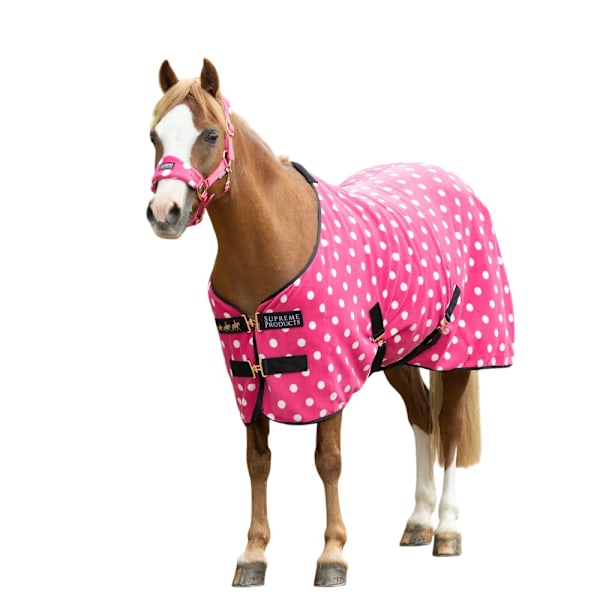 Supreme Products Dotty Fleece Hästtäcke 7´ Paradise Pink Paradise Pink 7´